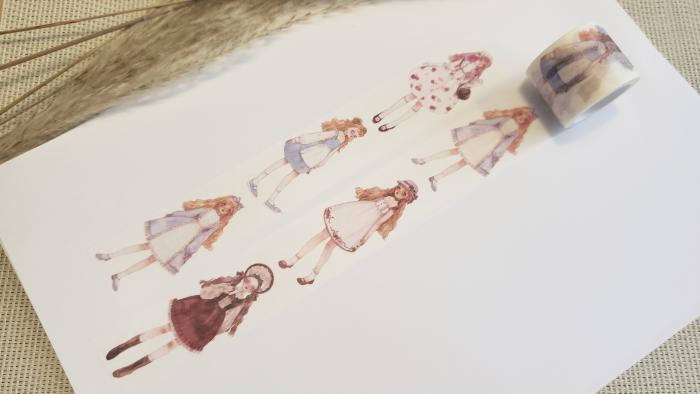 Design Washi Tape Mädchen